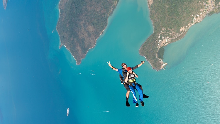 Skydive Airlie Beach and the Whitsunday Islands