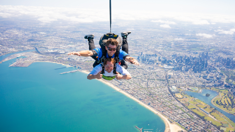 skydive melbourne st kilda