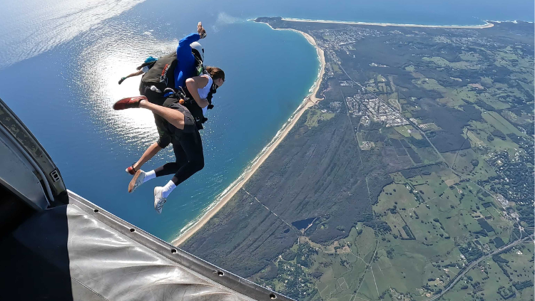 Skydive byron bay price drop sale